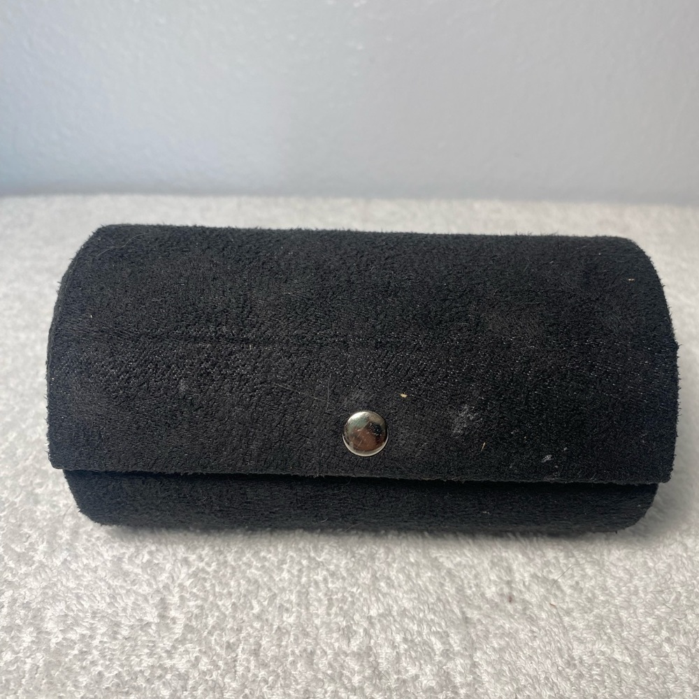 NWOT Traveleright round snap travel jewelry case - Picture 4 of 8